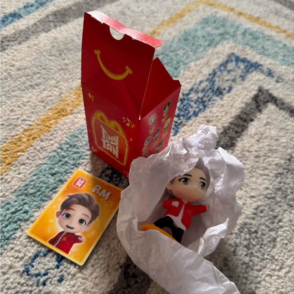 McDonald’s Happy Meal Tiny Tan “RM” NEW